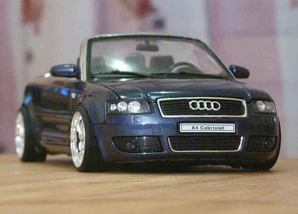Audi A4 cabriolet 1/18 Welly cabriolet german look diecast model cars