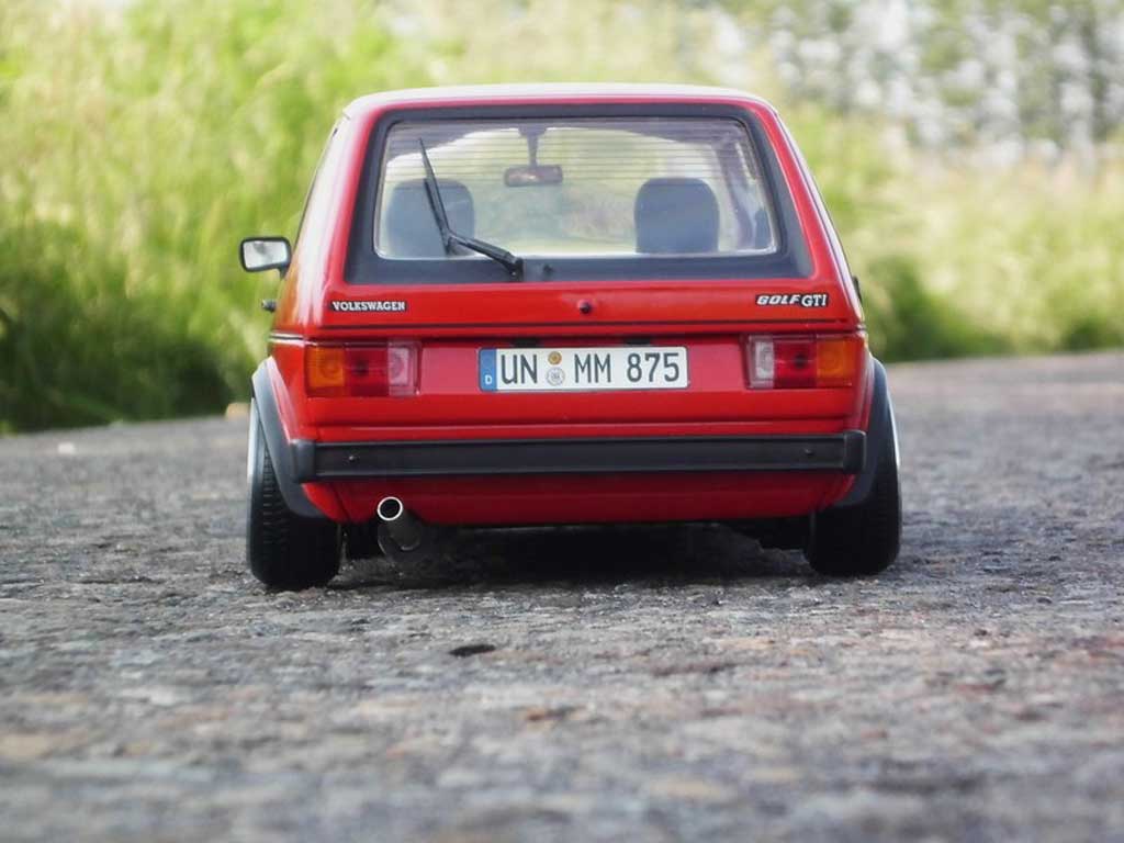 Volkswagen Golf GTI red jantes BBS alu 1/18 Solido