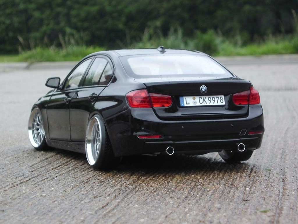 Bmw 335 F30 1/18 Paragon F30 3er Limousine black jantes 20 pouces diecast model cars