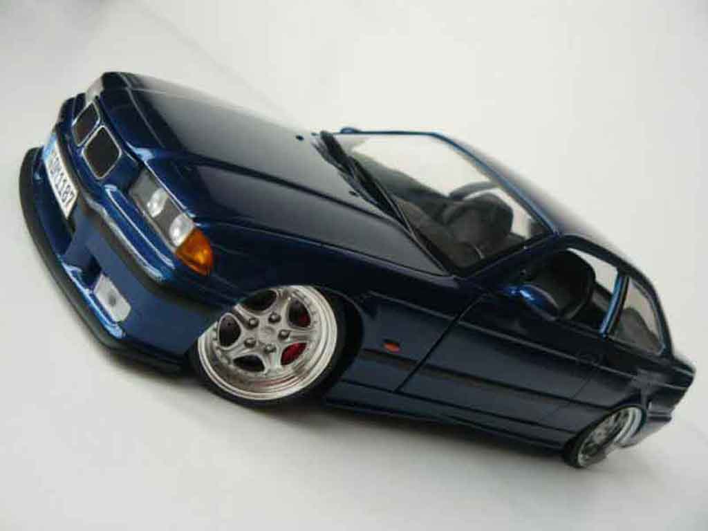 Bmw M3 E36 1/18 Ut Models E36 blue avus jantes porsche 18 pouces diecast model cars