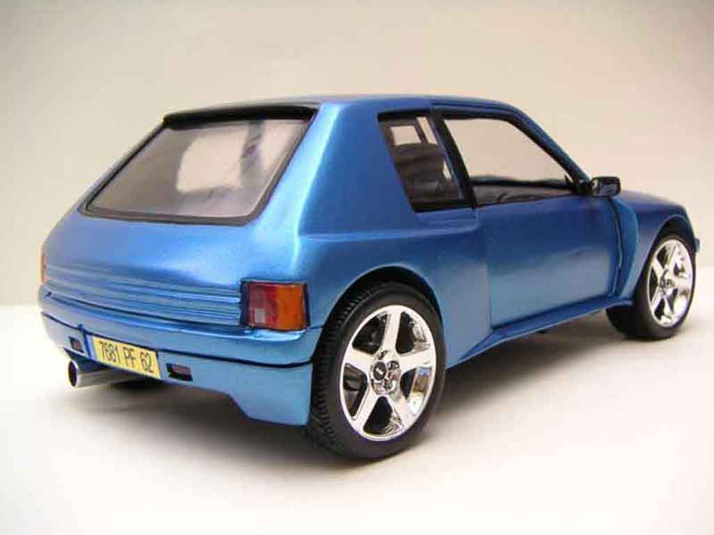 Peugeot 205 Turbo 16 blue T16 1/18 Solido