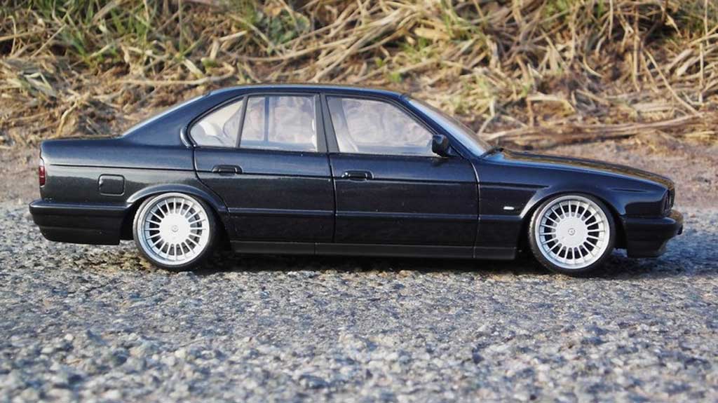 Bmw 535 tuning 1988 i E34 jantes alpina 1/18 Minichamps