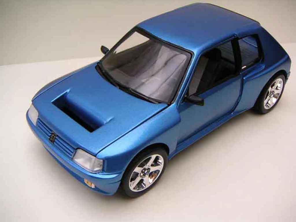 Peugeot 205 Turbo 16 blue T16 1/18 Solido