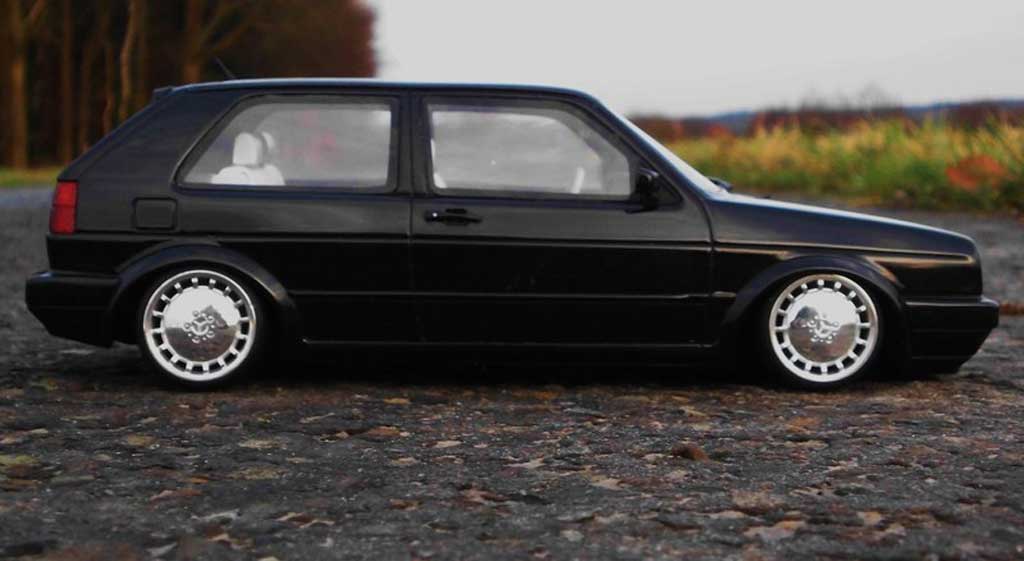 Volkswagen Golf GTI 16S black jantes 17 pouces mercedes 1/18 Ottomobile