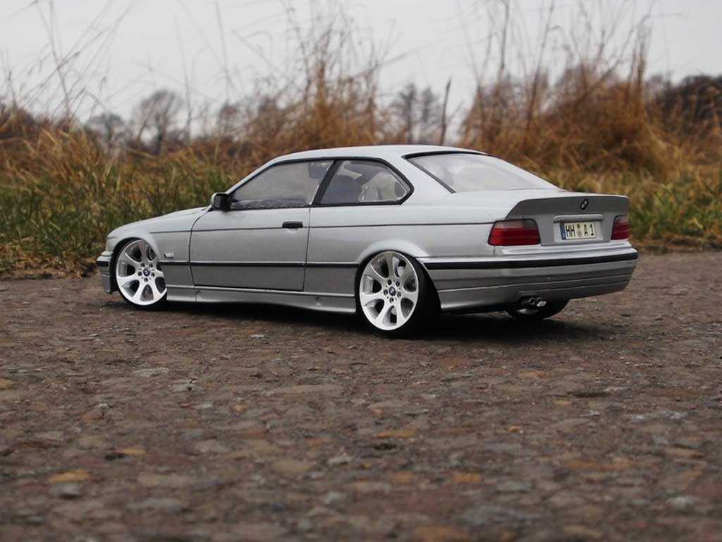 Bmw 325 coupe E36 E36 grey jantes E90 1/18 Ut Models