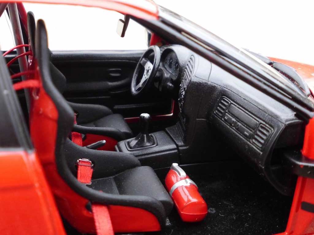 Bmw 318 tuning E36 is red jantes M3 E92 et swap moteur M3 E36 1/18 Ut Models