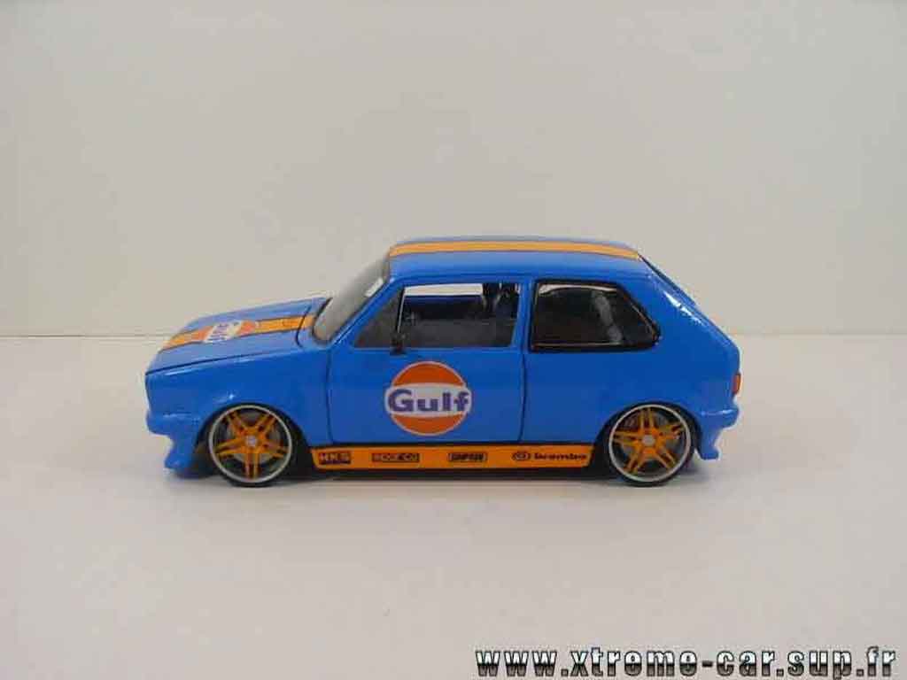 Volkswagen Golf GTI gulf blue 1/18 Solido