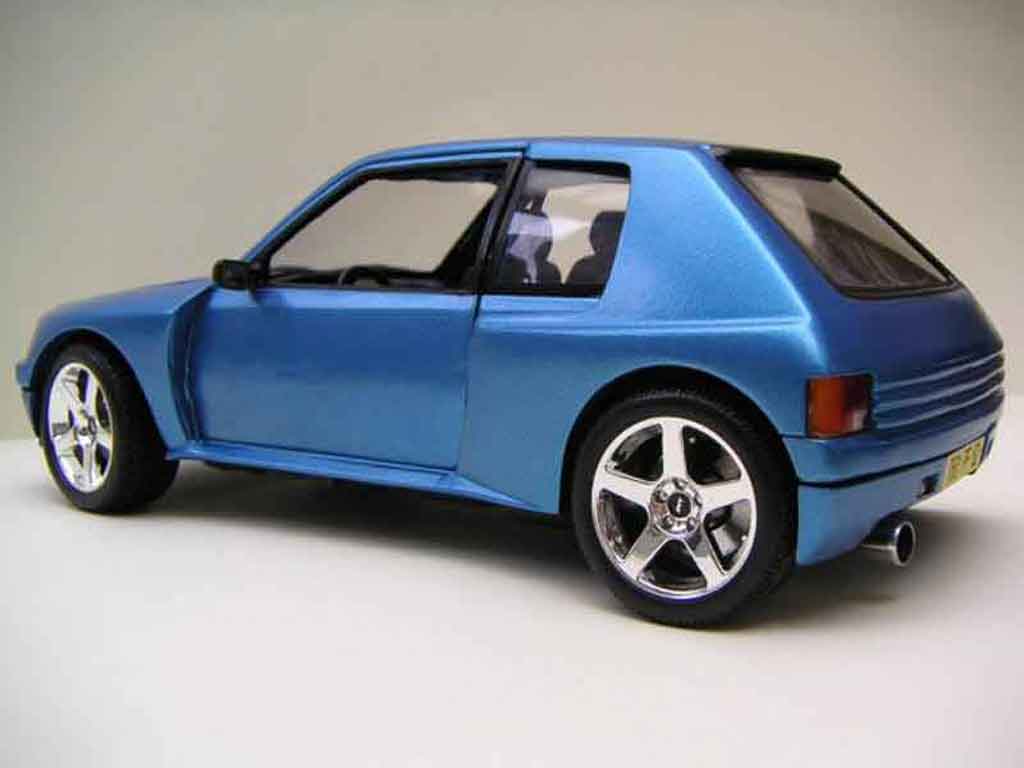 Peugeot 205 Turbo 16 blue T16 1/18 Solido