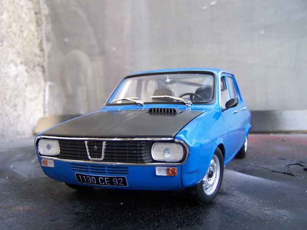 Renault 12 Gordini 1/18 Solido Gordini preparation racing diecast model cars