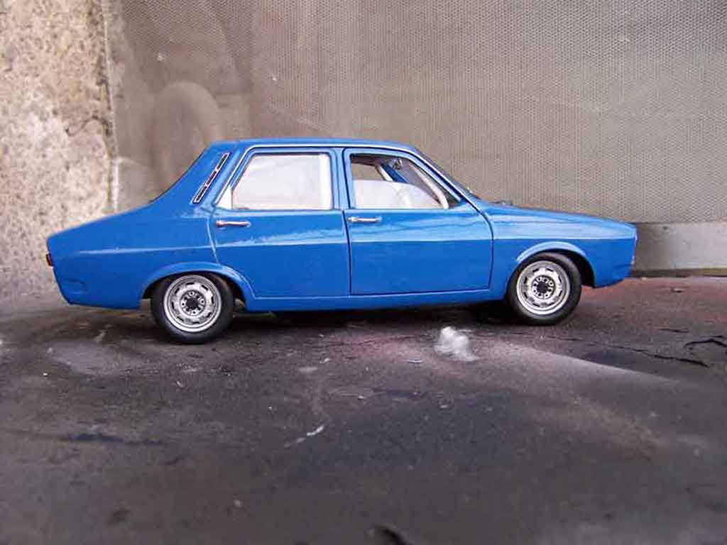 Renault 12 Gordini preparation racing 1/18 Solido