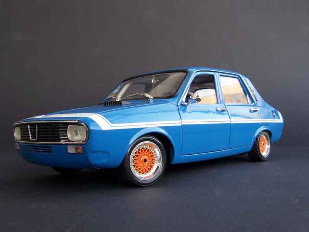 Renault 12 Gordini 1/18 Solido Gordini bbs rs 13 (175/50 r13) diecast model cars