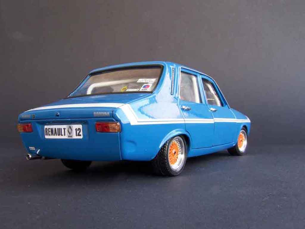 Renault 12 Gordini bbs rs 13 (175/50 r13) 1/18 Solido