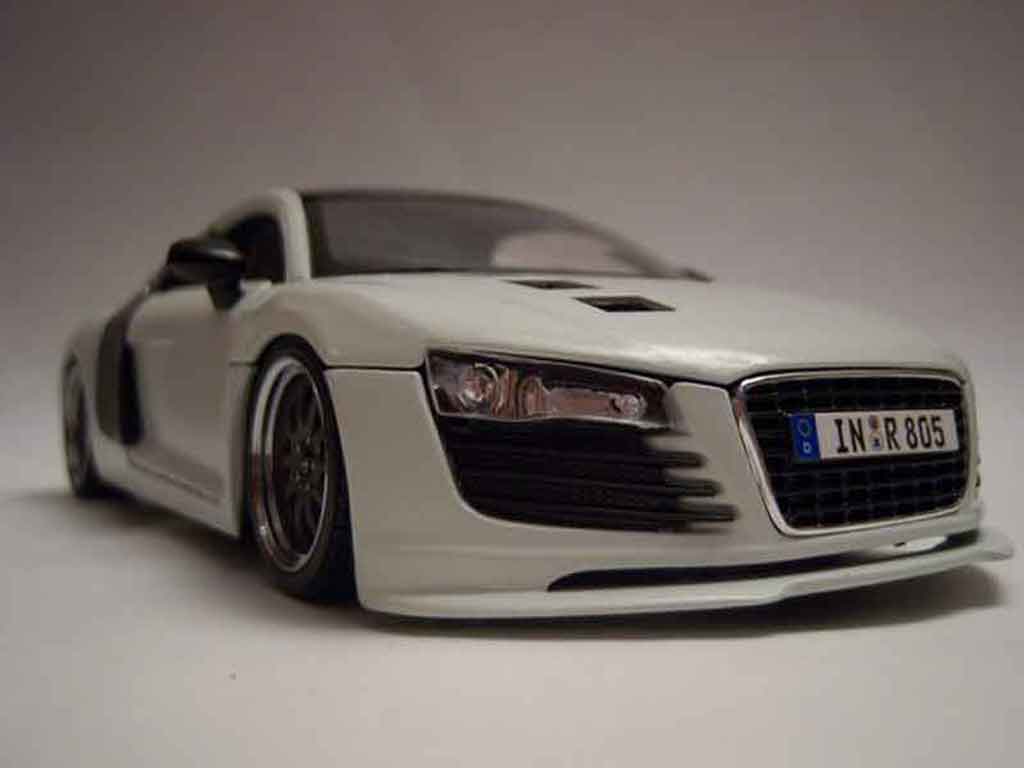 Audi R8 4.2. FSI 1/18 Maisto 4.2. FSI tuning carb&white jantes gmp diecast model cars