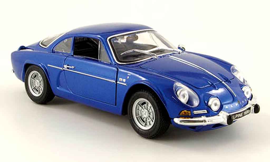 Alpine A110 1/18 Maisto 1600 s blue 1971 diecast model cars