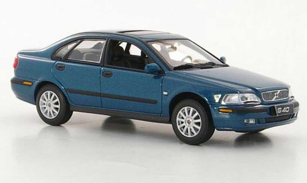 Volvo S40 1/43 Minichamps bluegrun diecast model cars