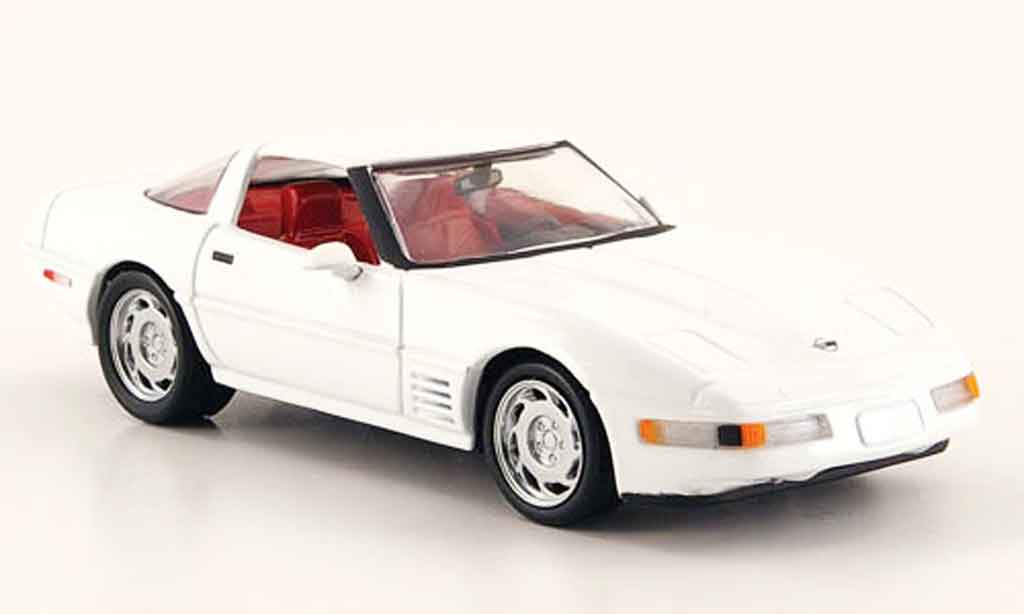 Chevrolet Corvette ZR1 1/43 Detail Cars ZR1 Coupe white diecast model cars