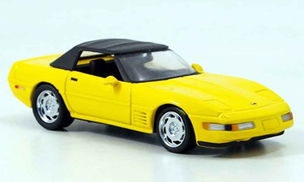 Chevrolet Corvette ZR1 1/43 Detail Cars ZR1 Convertible yellow diecast model cars