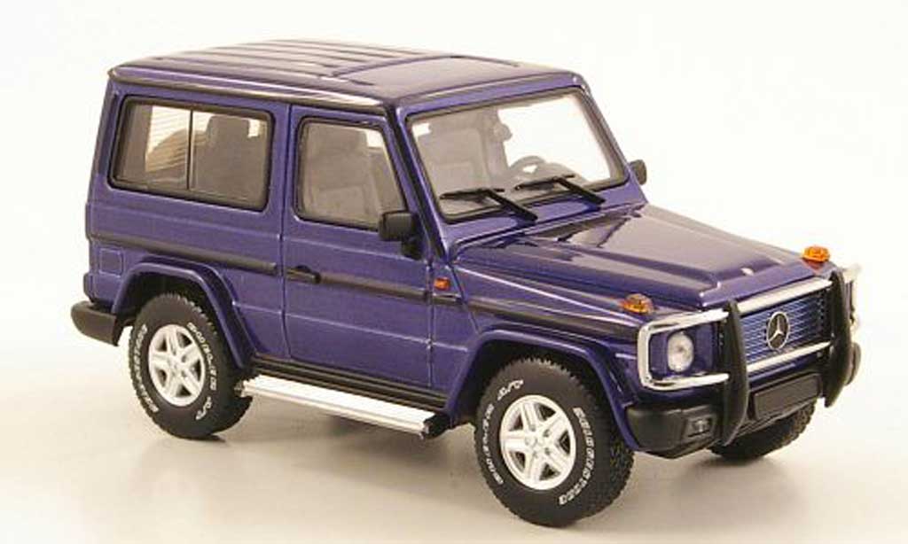 Mercedes Classe G 1/43 Autoart blue SWB / 3-portes diecast model cars