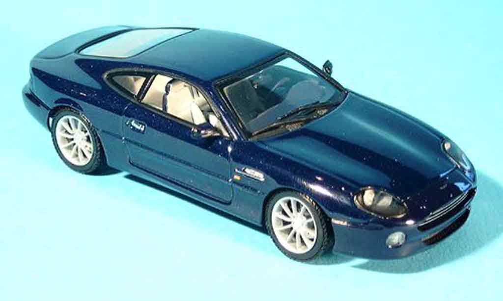 Aston Martin DB7 1/43 Autoart vantage blue diecast model cars