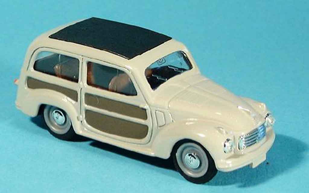 Fiat 500 1/43 Brumm C Belvedere grey 1951 diecast model cars