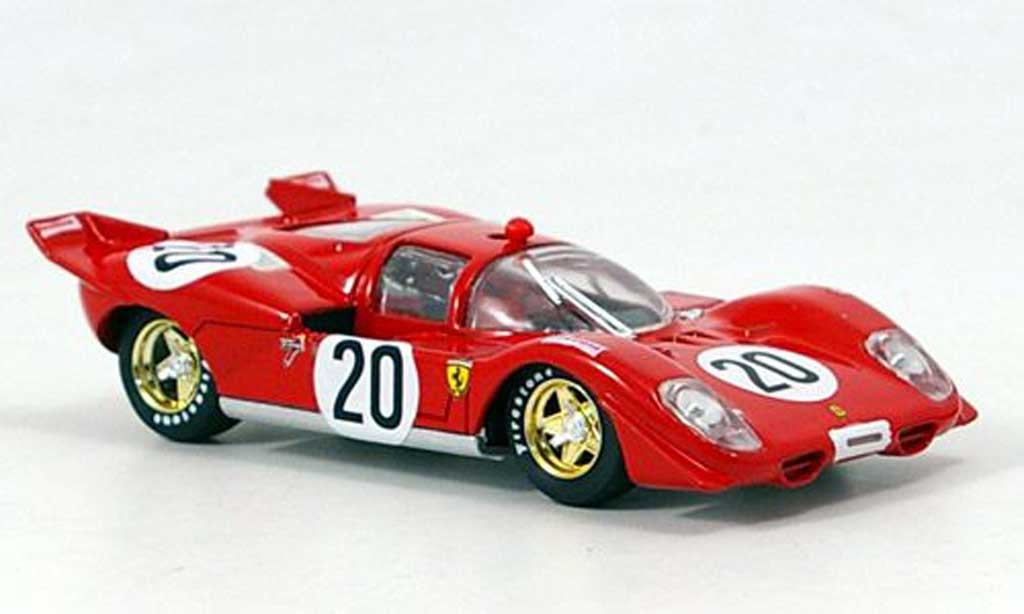 Ferrari 512 S 1/43 Brumm S S No.20 J. Ickx GP Belgien/Spa 1970 diecast model cars