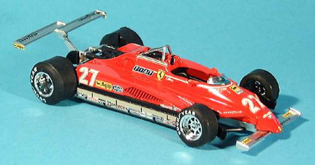 Ferrari 126 1982 1/43 Brumm 1982 C2 no.27 g.villeneuve gp long beach diecast model cars
