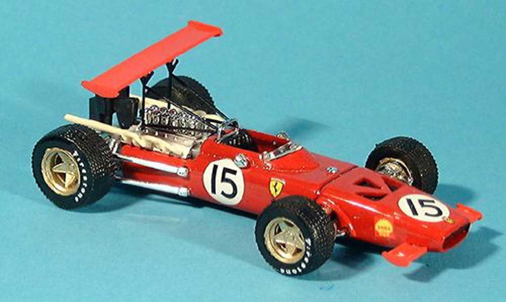 Ferrari 312 F1 1/43 Brumm F1 No.15 C.Amon GP Spanien 1969 diecast model cars