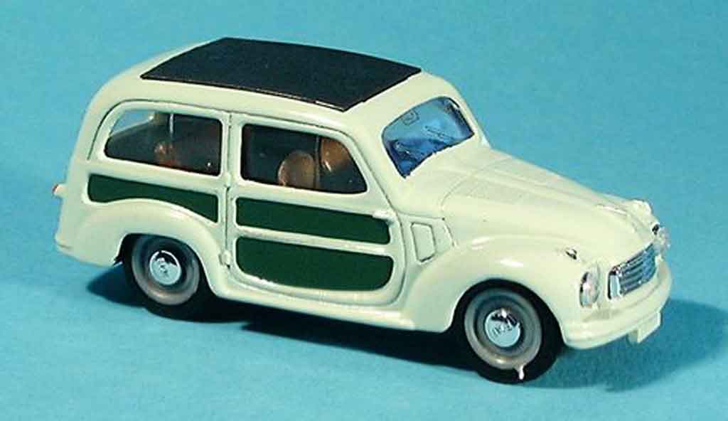 Fiat 500 1/43 Brumm c Belvedere grun 1951 diecast model cars