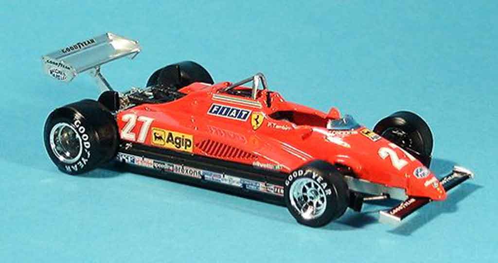 Ferrari 126 1982 1/43 Brumm 1982 C2 no.27 p.tambay gp monza diecast model cars