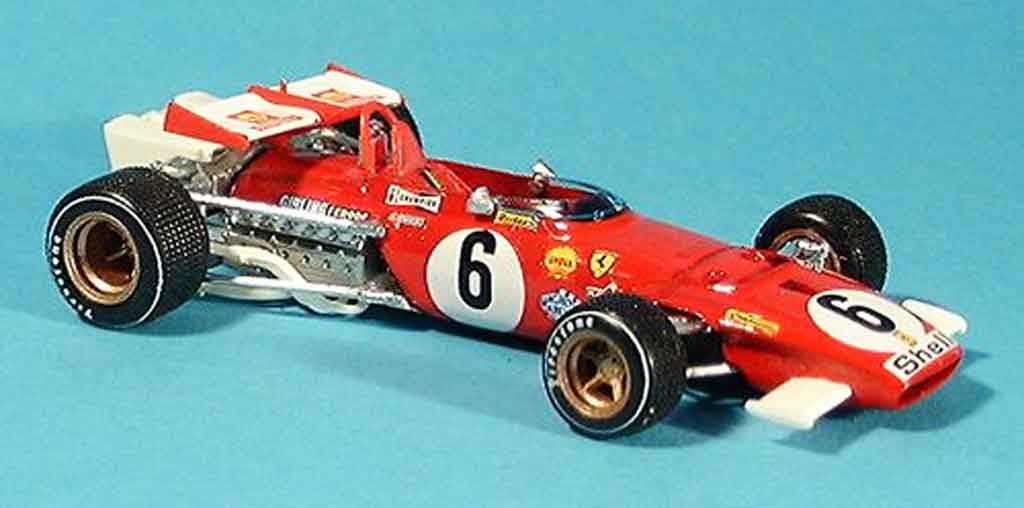 Ferrari 312 B 1/43 Brumm B b no.6 i.giunti gp italien 1970 diecast model cars