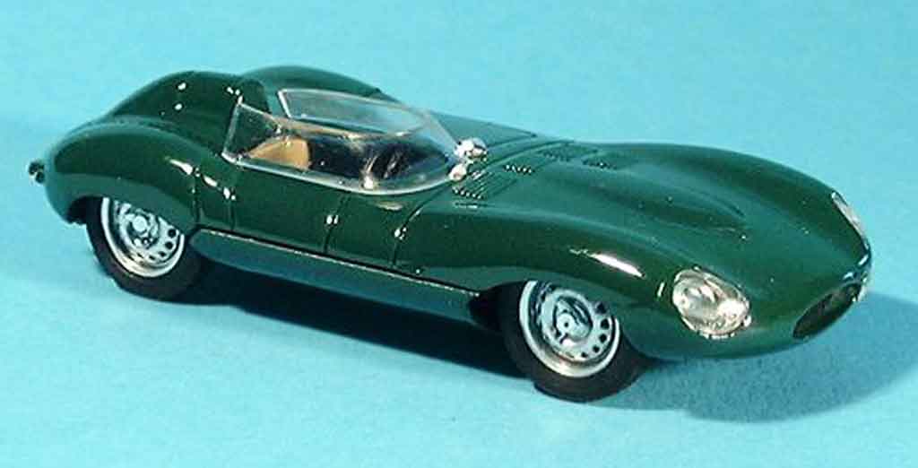 Jaguar D-Type 1954 1/43 Brumm 1954 grun diecast model cars