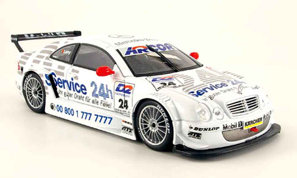 Mercedes Classe CL DTM 1/18 Maisto K DTM amg 24h service diecast model cars
