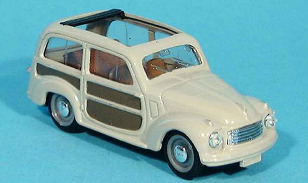 Fiat 500 1/43 Brumm C Belvedere grey offen 1951 diecast model cars