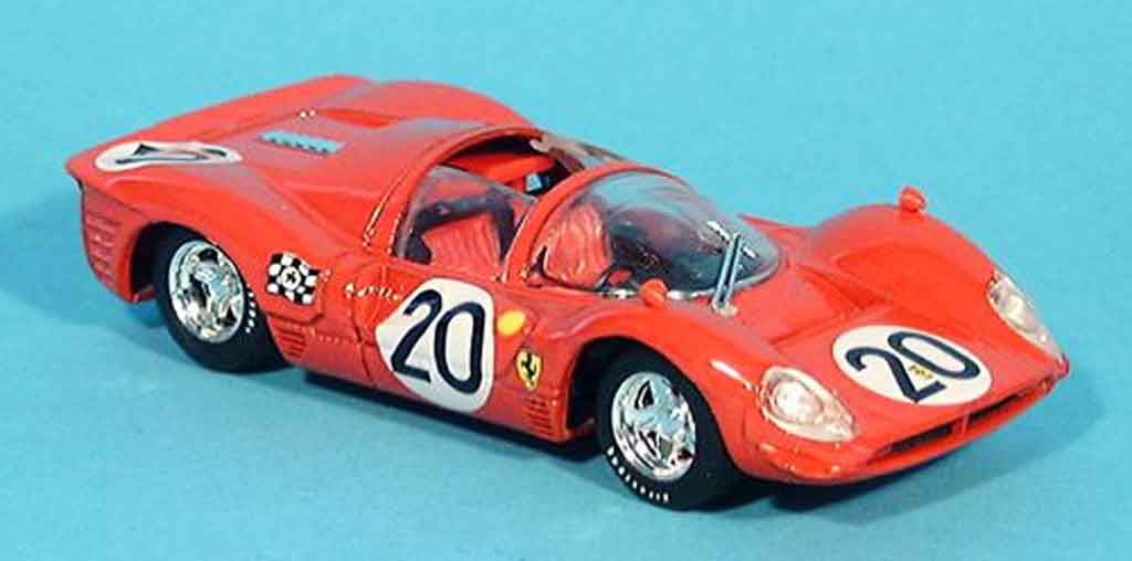 Ferrari 330 P4 1/43 Brumm P4 spyder le mans chris amon 1967 diecast model cars