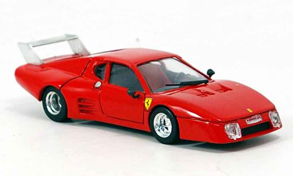 Ferrari 512 BB 1/43 Brumm BB predotyp le mans 1980 diecast model cars