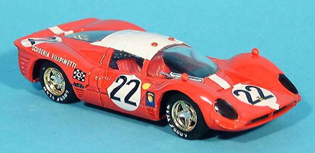 Ferrari 330 P4 1/43 Brumm P4 le mans 1967 diecast model cars