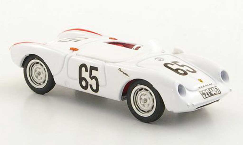 Porsche 550 1955 1/43 Brumm 1955 No.65 Olivier / Jeser 24h Le Mans diecast model cars