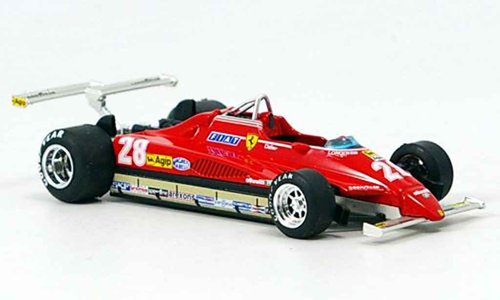 Ferrari 126 1982 1/43 Brumm 1982 C2 no.28 d.pironi gp long beach diecast model cars