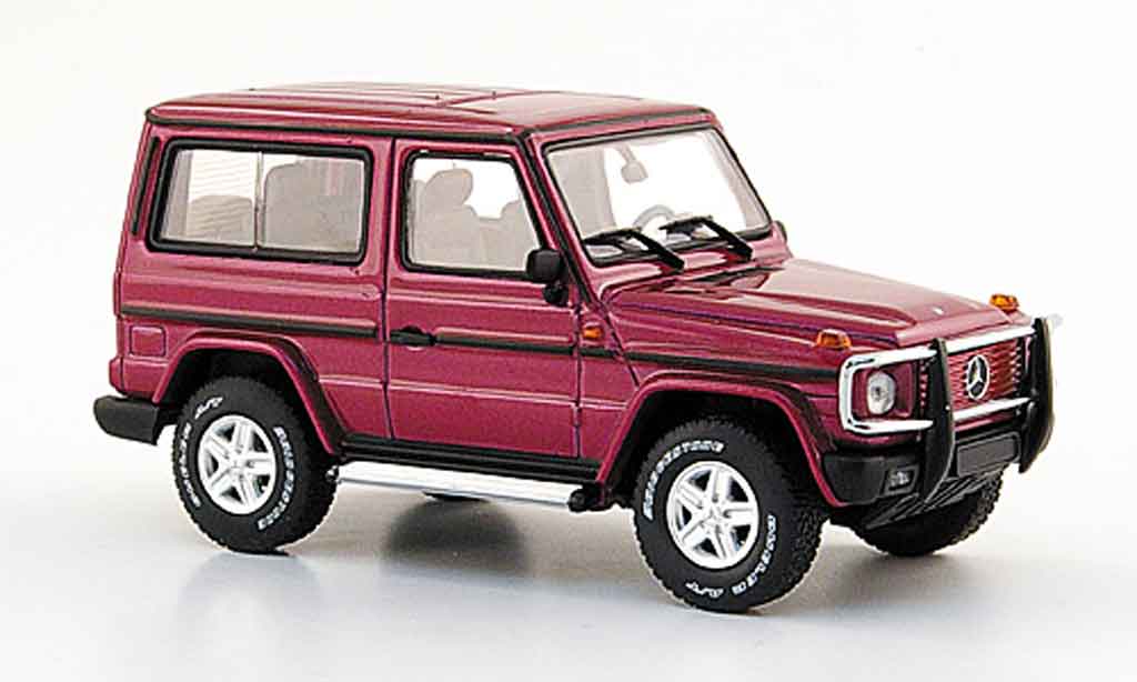 Mercedes Classe G 1/43 Autoart lila SWB 3 Turer diecast model cars