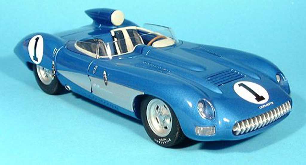Chevrolet Corvette C1 1/18 Autoart C1 ss no.1 blue 1957 diecast model cars
