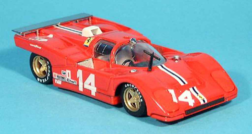 Ferrari 512 M 1/43 Brumm M posey bucknum watkins glen 1971 diecast model cars
