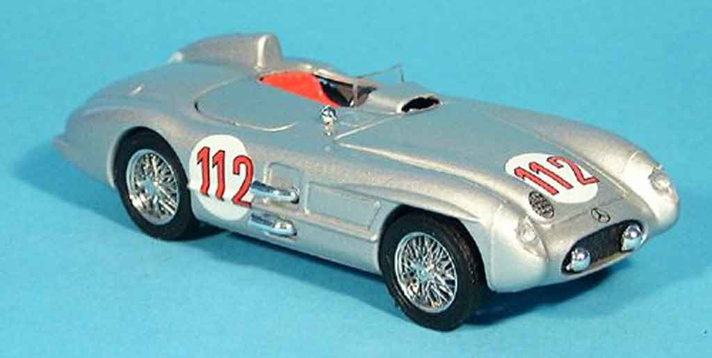Mercedes 300 SLR 1/43 Brumm SLR No.112 Targa Florio 1955 diecast model cars