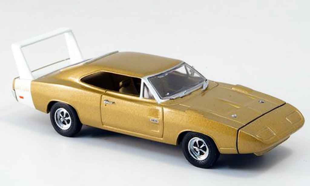 Dodge Charger 1969 1/43 Eagle 1969 Daytona or avec whiteem Heckspoiler diecast model cars