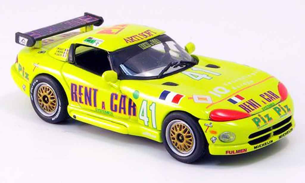 Dodge Viper RT 10 1/43 Eagle RT 10 No.41 Rent a Car Le Mans 1994 diecast model cars