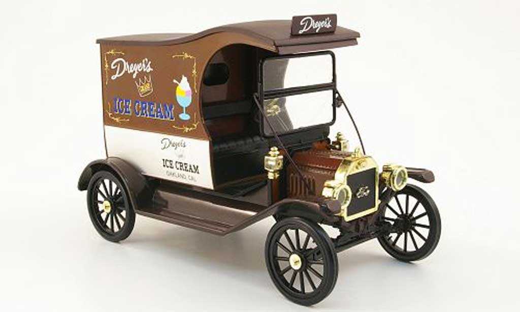 Ford Model T 1/18 Eagle delivery van dreyer's ice cream diecast model cars