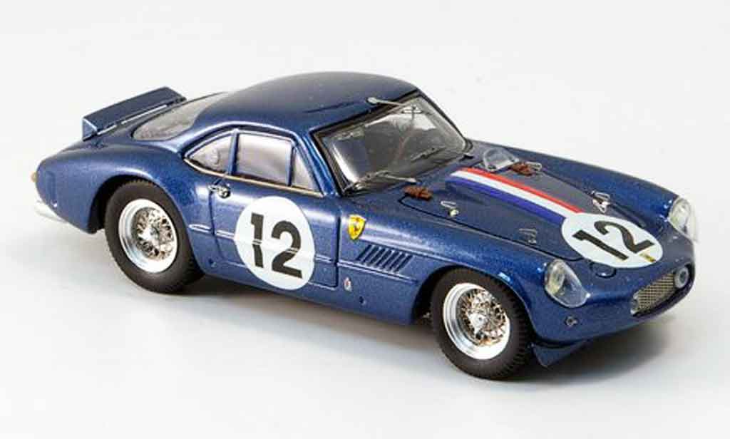 Ferrari 250 GT 1961 1/43 Bang GT 1961 gt. le mans tamavo baghetti no. 12 diecast model cars