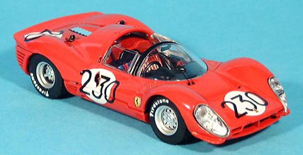 Ferrari 330 P3 1/43 Bang P3 spider bandini vaccarella no. 230 1966 diecast model cars