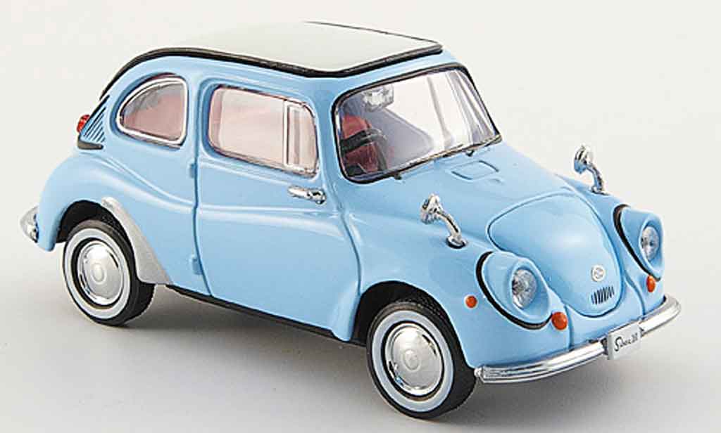 Subaru 360 1/43 Ebbro blue 1963 diecast model cars