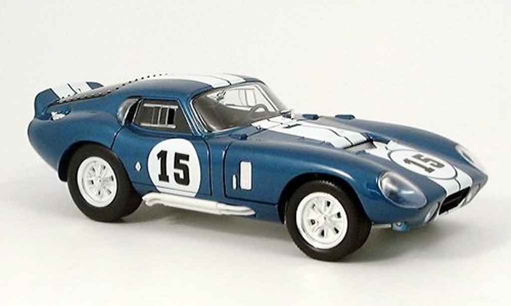 Shelby Cobra Daytona 1/18 Yat Ming Daytona blue 1965 diecast model cars