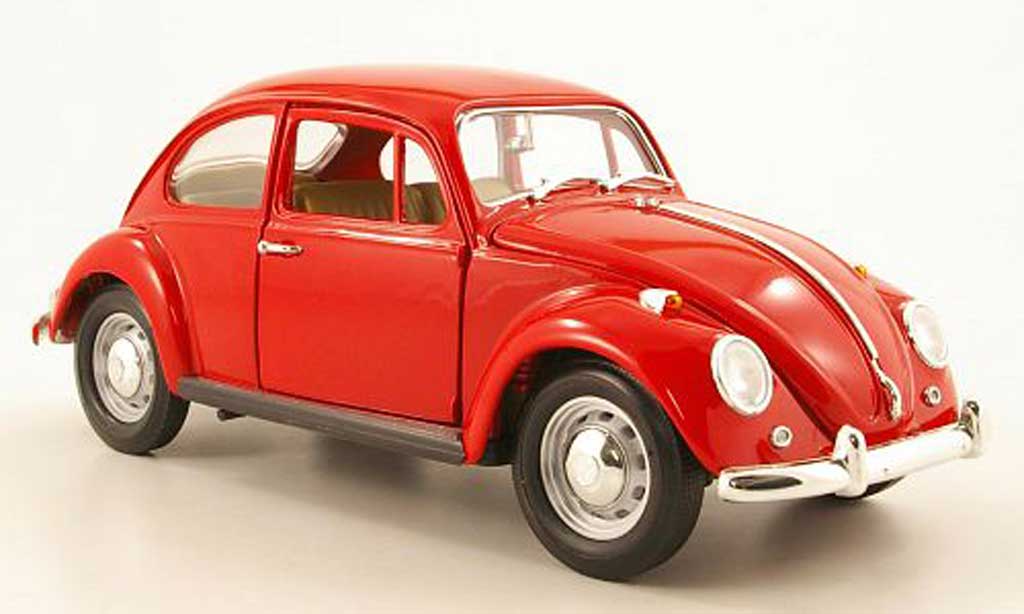 Volkswagen Kafer 1/18 Yat Ming red 1967 diecast model cars